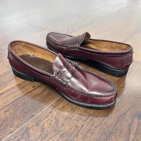 Dexter Other - Dexter Handsewn Vintage Loafer Mens 12 Brown Leather Made In USA Slip On Classic